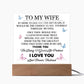 Husband to Wife Gift
