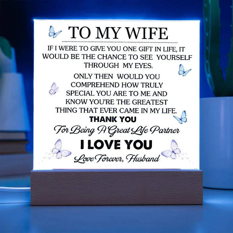 Husband to Wife Gift