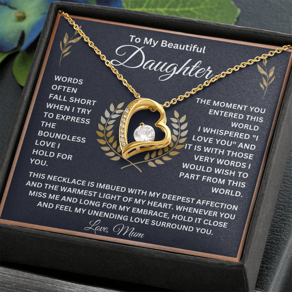 To My Beautiful Daughter